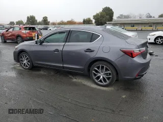 2022 Acura ILX Premium with VIN 19UDE2F73NA003786, listed as a Copart auction lot 80164114 with 35,228 mi miles and Salvage Title. Bid and sale history available at DreamBid. Image 2.