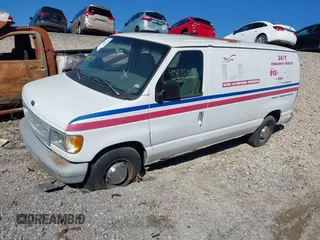 1999 Ford Econoline Cargo with VIN 1FTRE1425XHC16321, listed as a IAAI auction lot 40875096 with 253,355 mi miles and . Bid and sale history available at DreamBid. Image 2.