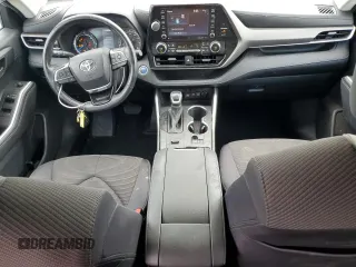 2021 Toyota Highlander Hybrid LE with VIN 5TDBBRCH2MS520387, listed as a Copart auction lot 54453245 with 81,505 mi miles and Salvage title. Bid and sale history available at DreamBid. Image 8.