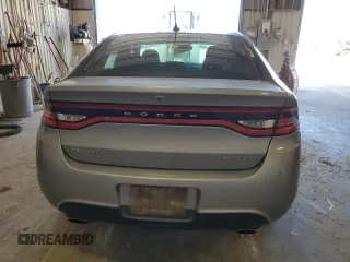 2015 Dodge Dart SXT with VIN 1C3CDFBBXFD141392, listed as a Copart auction lot 53811955 with 198,410 mi miles and Salvage Title. Bid and sale history available at carsss.com. Image 6.