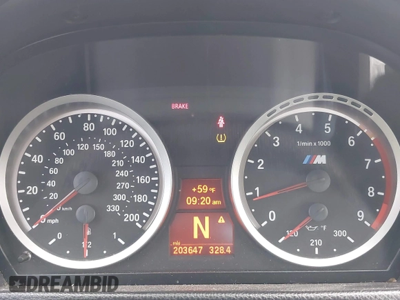 2009 BMW M3 с VIN WBSWD93539P361939, выставлен на аукционе IAAI как лот 41402024 с пробегом 203 647 миль миль и . История ставок и продаж доступна на DreamBid. Изображение 7.