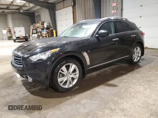 2016 Infiniti QX70 with VIN JN8CS1MWXGM751366, listed as a Copart auction lot 50120915 with 122,928 mi miles and Salvage Title. Bid and sale history available at DreamBid. Image 1.