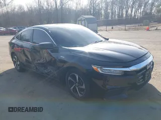 2022 Honda Insight EX with VIN 19XZE4F51NE013969, listed as a IAAI auction lot 41763418 with 90,385 mi miles. Bid and sale history available at carsss.com. Image 1.