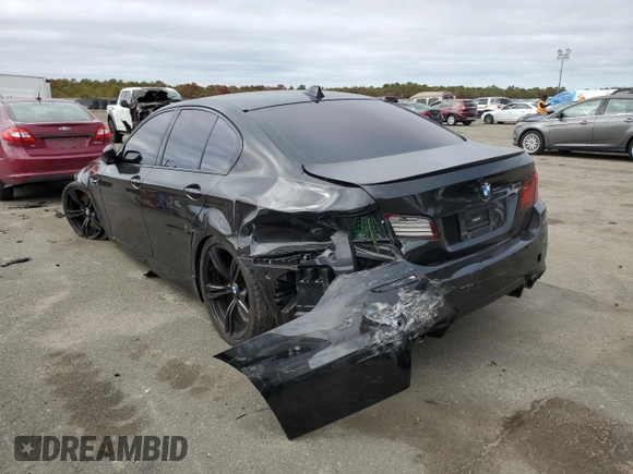 2016 BMW M5 with VIN WBSFV9C57GG343342, listed as a Copart auction lot 65659632 with 44,259 mi miles. Bid and sale history available at carsss.com. Image 3.
