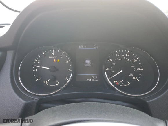 2019 Nissan Rogue Sport S with VIN JN1BJ1CP7KW214619, listed as a Copart auction lot 54507815 with 93,538 mi miles and Clean Title. Bid and sale history available at carsss.com. Image 9.