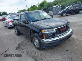 2009 GMC Canyon Work Truck with VIN 1GTCS149298100590, listed as a IAAI auction lot 42622994 with 156,657 mi miles and . Bid and sale history available at DreamBid. Image 1.