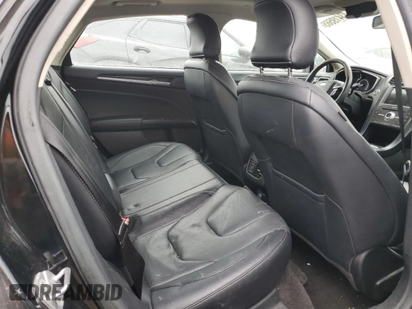 2018 Ford Fusion Hybrid Titanium with VIN 3FA6P0RU4JR206232, listed as a Copart auction lot 43419565 with 92,565 mi miles and Salvage Title. Bid and sale history available at carsss.com. Image 10.