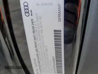 2020 Audi A5 Premium Plus z VIN WAUTNAF55LA003821, wystawiony jako Copart lot #60146443 z przebiegiem 8 100 mil mil oraz . Historia ofert i sprzedaży dostępna na DreamBid. Obrazek 12.