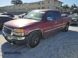 2004 GMC Sierra 1500 SLE with VIN 2GTEC19T641296443, listed as a Copart auction lot 49324875 with 436,503 mi miles and Salvage Title. Bid and sale history available at DreamBid. Image 1.