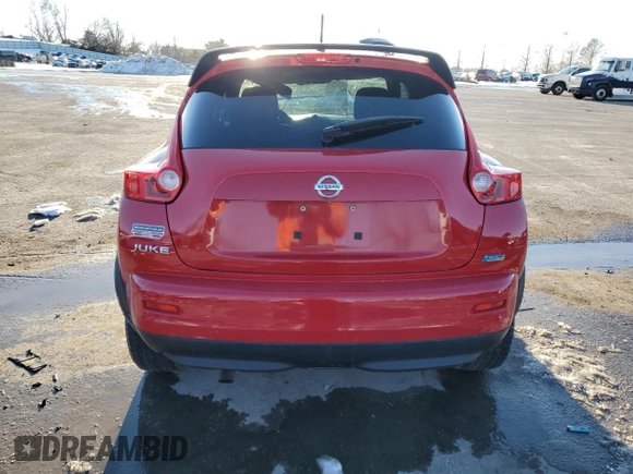 2014 Nissan Juke S with VIN JN8AF5MR3ET358180, listed as a Copart auction lot 88247565 with Not Provided miles and Salvage Title. Bid and sale history available at DreamBid. Image 6.