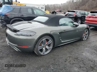 2023 Porsche 718 Boxster S z VIN WP0CB2A84PS213054, wystawiony jako Copart lot #41456354 z przebiegiem 2396 mil mil oraz . Historia ofert i sprzedaży dostępna na DreamBid. Obrazek 3.