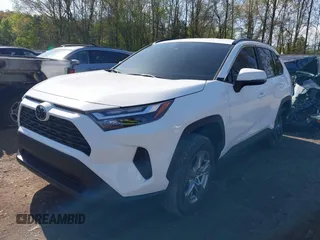 2023 Toyota RAV4 XLE with VIN 2T3P1RFV0PC327363, listed as a IAAI auction lot 41908790 with 17,526 mi miles. Bid and sale history available at carsss.com. Image 17.