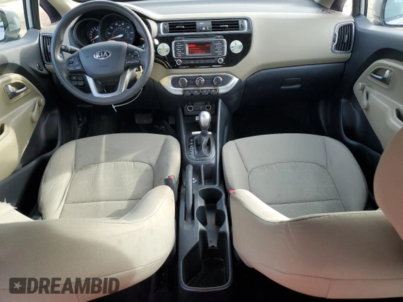 2017 Kia Rio LX with VIN KNADM4A30H6115337, listed as a Copart auction lot 88678035 with 58,013 mi miles and Salvage Title. Bid and sale history available at carsss.com. Image 8.