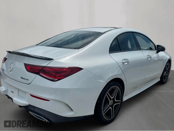 2021 Mercedes-Benz CLA 250 with VIN W1K5J4HB7MN179863, listed as a Copart auction lot 57399445 with 35,378 mi miles and Clean title. Bid and sale history available at DreamBid. Image 4.