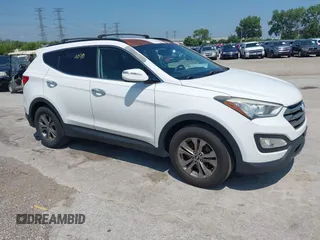 2014 Hyundai Santa Fe with VIN 5XYZUDLB9EG156555, listed as a IAAI auction lot 42721070 with 349,412 mi miles and . Bid and sale history available at DreamBid. Image 1.
