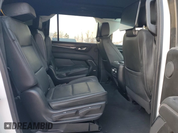 2022 GMC Yukon XL Denali with VIN 1GKS1JKL8NR123197, listed as a Copart auction lot 41466775 with 38,469 mi miles and Salvage Title. Bid and sale history available at DreamBid. Image 12.