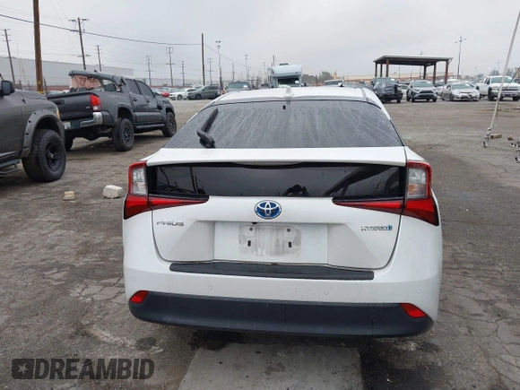 2021 Toyota Prius L Eco with VIN JTDKAMFU6M3150707, listed as a IAAI auction lot 41867272 with 55,499 mi miles and . Bid and sale history available at DreamBid. Image 17.