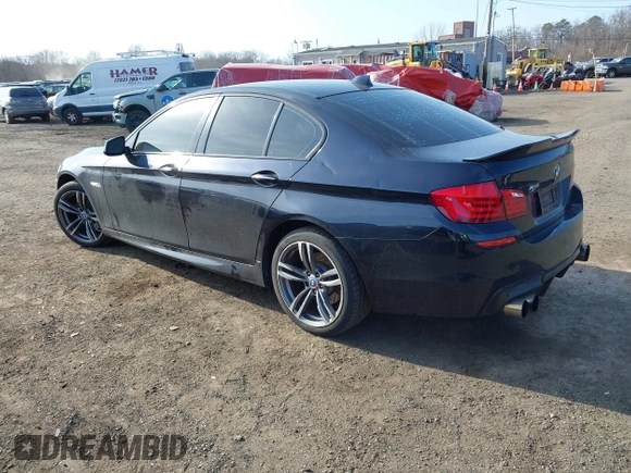 2013 BMW 5 Series 535i xDrive with VIN WBAFU7C50DDU77411, listed as a IAAI auction lot 41796299 with 138,944 mi miles and . Bid and sale history available at carsss.com. Image 3.