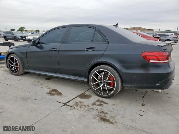 2014 Mercedes-Benz E-Class E 63 AMG S-Model with VIN WDDHF7GB2EA957450, listed as a Copart auction lot 51844615 with 111,405 mi miles and Salvage Title. Bid and sale history available at carsss.com. Image 2.