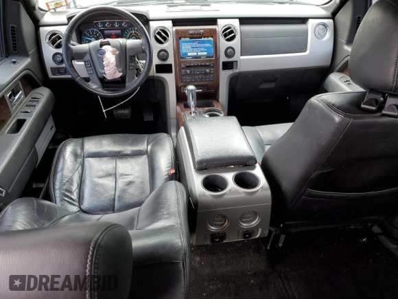 2012 Ford F-150 XL with VIN 1FTFW1ET9CFC46676, listed as a Copart auction lot 52634015 with 166,749 mi miles and Salvage Title. Bid and sale history available at carsss.com. Image 8.