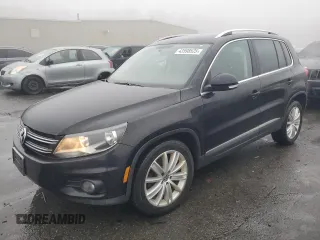 2012 Volkswagen Tiguan SE z VIN WVGBV7AX7CW548721, wystawiony jako Copart lot #43598525 z przebiegiem 115 976 mil mil oraz Szkoda całkowita • Salvage title. Historia ofert i sprzedaży dostępna na DreamBid. Obrazek 1.