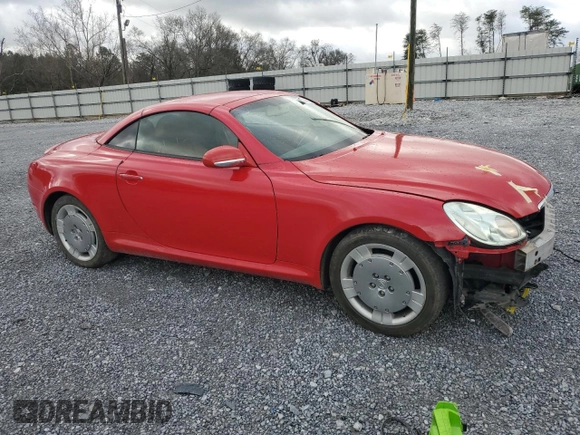 2005 Lexus SC 430 z VIN JTHFN48Y350065153, wystawiony jako Copart lot #47030875 z przebiegiem 151 837 mil mil oraz Szkoda całkowita • Salvage title. Historia ofert i sprzedaży dostępna na DreamBid. Obrazek 4.