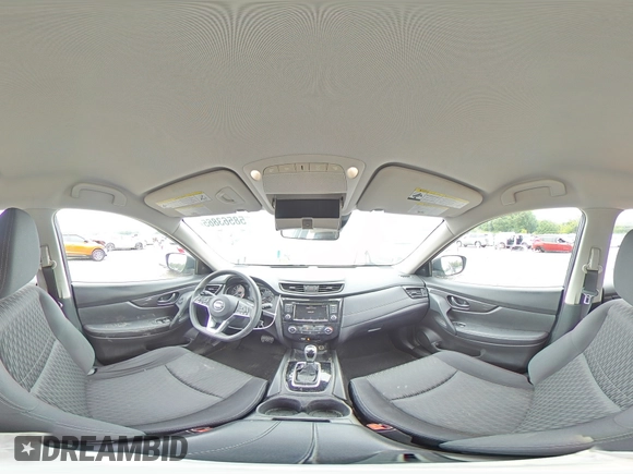 2020 Nissan Rogue S with VIN JN8AT2MT5LW042066, listed as a Copart auction lot 58563865 with 105,504 mi miles and Salvage title. Bid and sale history available at DreamBid. Image 16.