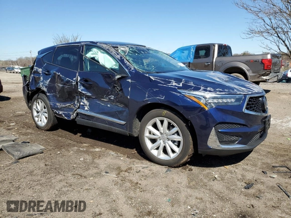2019 Acura RDX with VIN 5J8TC1H31KL021466, listed as a Copart auction lot 48180014 with 76,479 mi miles. Bid and sale history available at carsss.com. Image 4.