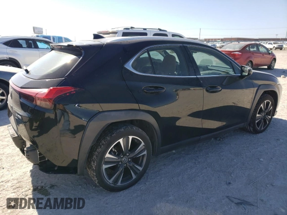 2021 Lexus UX 200 with VIN JTHP3JBH3M2036563, listed as a Copart auction lot 89325065 with 65,253 mi miles and Salvage title. Bid and sale history available at DreamBid. Image 3.