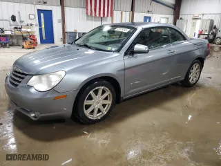 2008 Chrysler Sebring Touring with VIN 1C3LC55R18N263769, listed as a Copart auction lot 52626595 with 109,165 mi miles and Salvage Title. Bid and sale history available at carsss.com. Image 1.