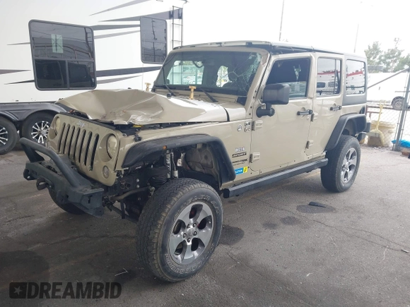 2018 Jeep Wrangler Unlimited Sport S with VIN 1C4BJWDG3JL809752, listed as a IAAI auction lot 42101293 with 50,342 mi miles and . Bid and sale history available at DreamBid. Image 17.