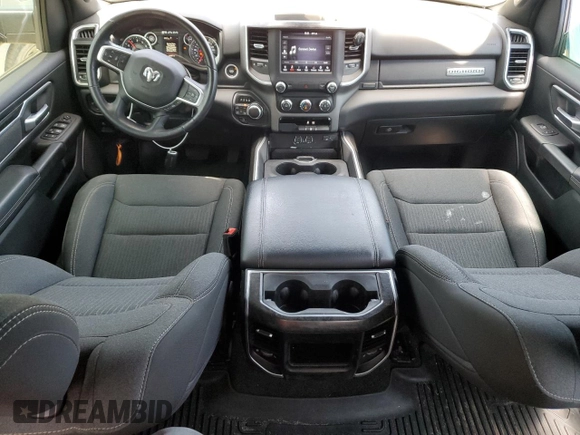 2020 Ram 1500 Big Horn with VIN 1C6RRFFG9LN314443, listed as a Copart auction lot 55837055 with 44,887 mi miles and Salvage title. Bid and sale history available at DreamBid. Image 8.