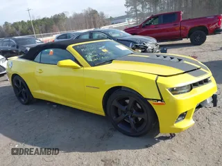2015 Chevrolet Camaro SS z VIN 2G1FK3DJ6F9145723, wystawiony jako IAAI lot #41245199 z przebiegiem 129 213 mil mil oraz . Historia ofert i sprzedaży dostępna na DreamBid. Obrazek 1.