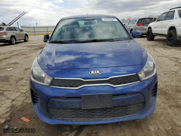 2019 Kia Rio S with VIN 3KPA24AB0KE226703, listed as a Copart auction lot 43256665 with 37,965 mi miles and Salvage Title. Bid and sale history available at carsss.com. Image 5.