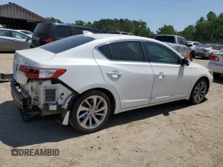 2017 Acura ILX w/Premium Pkg with VIN 19UDE2F7XHA014689, listed as a Copart auction lot 53124125 with 85,663 mi miles and Salvage Title. Bid and sale history available at carsss.com. Image 3.