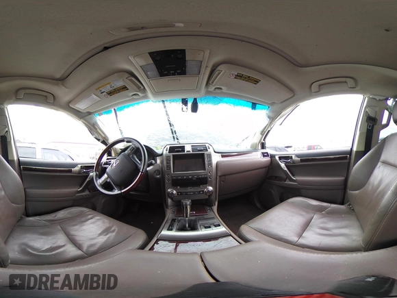 2014 Lexus GX 460 with VIN JTJBM7FX6E5073973, listed as a IAAI auction lot 41610332 with 128,870 mi miles. Bid and sale history available at carsss.com. Image 20.