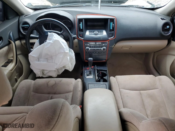 2012 Nissan Maxima 3.5 SV with VIN 1N4AA5AP1CC808778, listed as a Copart auction lot 85738344 with 0 mi miles and Salvage Title. Bid and sale history available at carsss.com. Image 8.