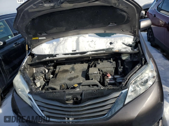 2014 Toyota Sienna Ltd with VIN 5TDDK3DC4ES075273, listed as a Copart auction lot 45378035 with 202,368 mi miles and Salvage Title. Bid and sale history available at carsss.com. Image 11.
