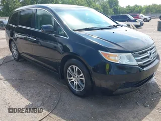 2011 Honda Odyssey EX-L with VIN 5FNRL5H69BB037248, listed as a IAAI auction lot 42613070 with 101,008 mi miles and . Bid and sale history available at DreamBid. Image 1.