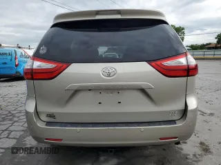2017 Toyota Sienna XLE with VIN 5TDDZ3DC7HS170619, listed as a Copart auction lot 58575075 with 153,184 mi miles and Clean title. Bid and sale history available at DreamBid. Image 6.