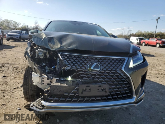 2021 Lexus RX with VIN 2T2HZMDA8MC289428, listed as a Copart auction lot 52121205 with 20,357 mi miles and Salvage Title. Bid and sale history available at carsss.com. Image 5.