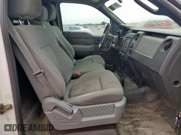 2012 Ford F-150 XL with VIN 1FTNF1CF7CKD33668, listed as a Copart auction lot 58847245 with 151,570 mi miles and Clean title. Bid and sale history available at DreamBid. Image 10.