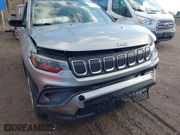 2022 Jeep Compass Latitude Lux с VIN 3C4NJDFB0NT171103, выставлен на аукционе IAAI как лот 41857327 с пробегом 17 940 миль миль и . История ставок и продаж доступна на DreamBid. Изображение 6.