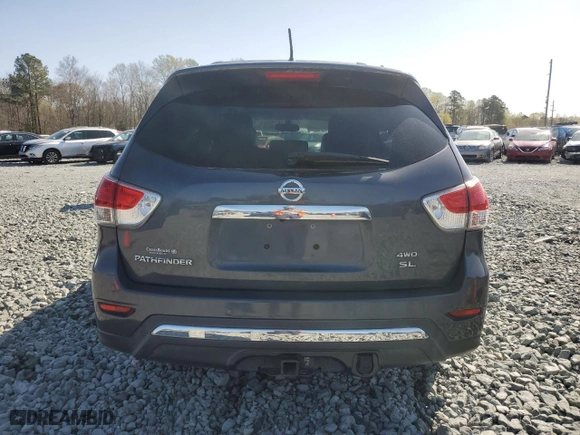 2013 Nissan Pathfinder SL with VIN 5N1AR2MM7DC613543, listed as a Copart auction lot 51131505 with 163,811 mi miles and Clean Title. Bid and sale history available at carsss.com. Image 6.
