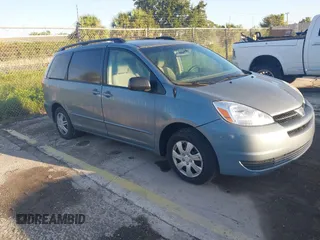 2005 Toyota Sienna CE with VIN 5TDZA23C45S373259, listed as a IAAI auction lot 42816963 with 304,536 mi miles and . Bid and sale history available at DreamBid. Image 1.