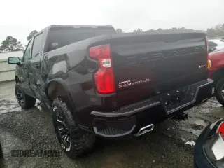 2021 Chevrolet Silverado 1500 RST with VIN 3GCUYEET9MG143752, listed as a Copart auction lot 85611084 with 73,324 mi miles and Salvage Title. Bid and sale history available at carsss.com. Image 2.