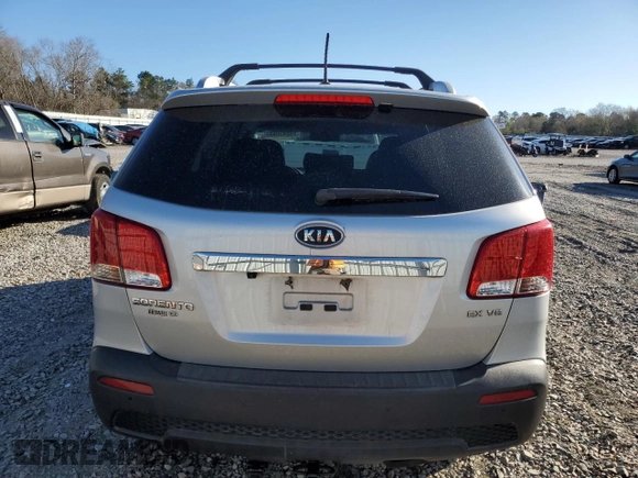 2013 Kia Sorento EX with VIN 5XYKU4A2XDG410888, listed as a Copart auction lot 49243065 with 162,453 mi miles and Salvage Title. Bid and sale history available at carsss.com. Image 6.