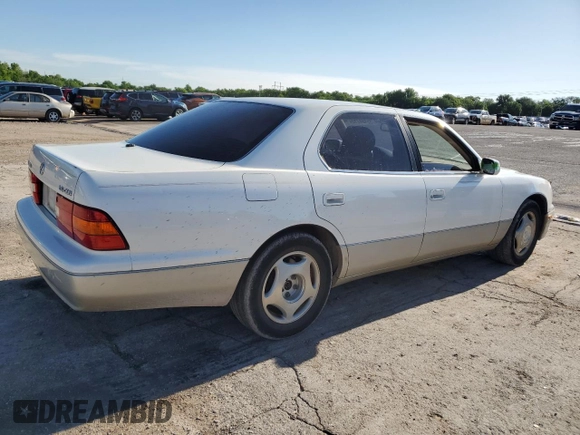 1999 Lexus LS 400 z VIN JT8BH28F8X0141302, wystawiony jako Copart lot #55484715 z przebiegiem 231 728 mil mil oraz Czysty tytuł • Clean title. Historia ofert i sprzedaży dostępna na DreamBid. Obrazek 3.