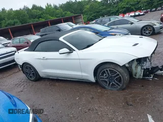 2018 Ford Mustang EcoBoost Premium z VIN 1FATP8UH9J5109820, wystawiony jako IAAI lot #42364587 z przebiegiem 118 640 mil mil oraz . Historia ofert i sprzedaży dostępna na DreamBid. Obrazek 13.