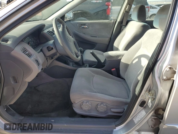 2002 Honda Accord LX z VIN JHMCG554X2C035386, wystawiony jako Copart lot #56247965 z przebiegiem Nie podano mil oraz Szkoda całkowita • Salvage title. Historia ofert i sprzedaży dostępna na DreamBid. Obrazek 7.